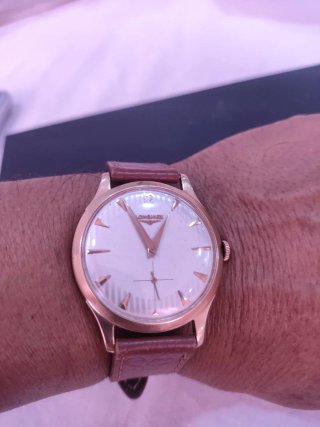 Reloj Longines 18k Cuerda 1963 15 gr. de oro