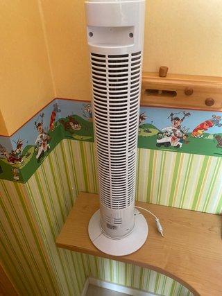 Ventilador JOCCA oscilante blanco