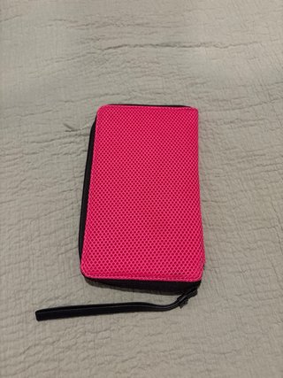 Cartera Mango Rosa con Correa