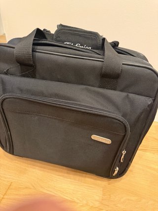 Maletín portátil ordenador/ropa negro
