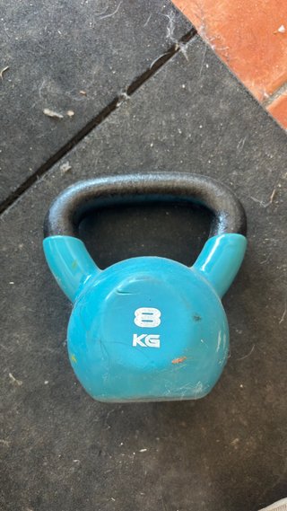 Kettlebell 8 kg Blu