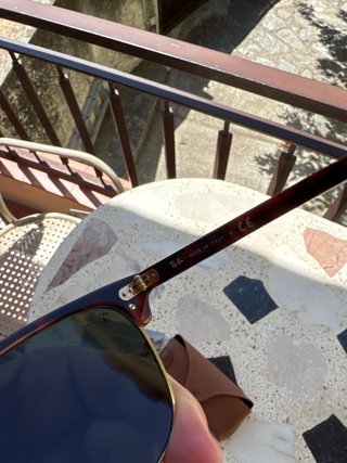 Ray Ban Clubmaster Tortoise/Gold