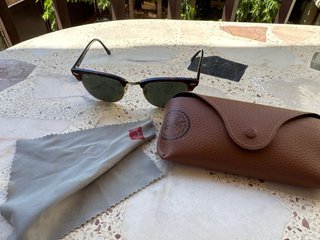 Ray Ban Clubmaster Tortoise/Gold