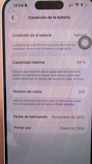 iPhone 15 Pro 256 GB Plata