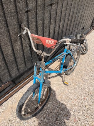 Bicicleta azul