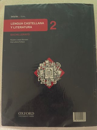 Lengua castellana y literatura, 2 Bachillerato