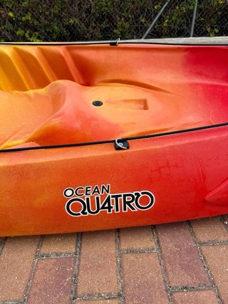 RTM Ocean Quatro 4 plazas Kayak rígido autovaciado