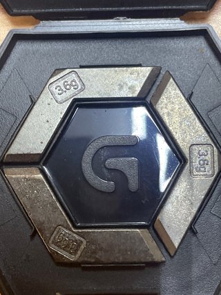 Pesas Logitech G502 + Estuche