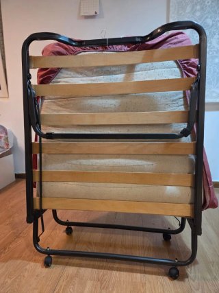 Cama turca veraflex, plegable con ruedas