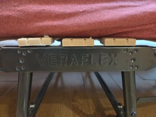 Cama turca veraflex, plegable con ruedas