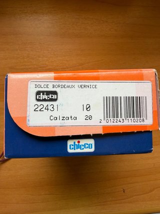 Scarpette vernice Chicco bimba
