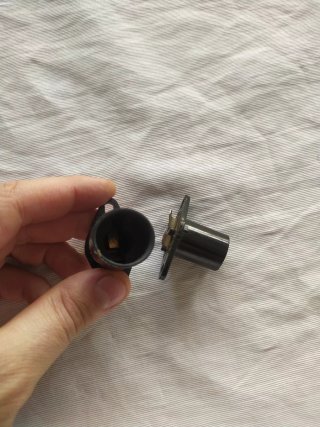 Casquillo Microondas Negro