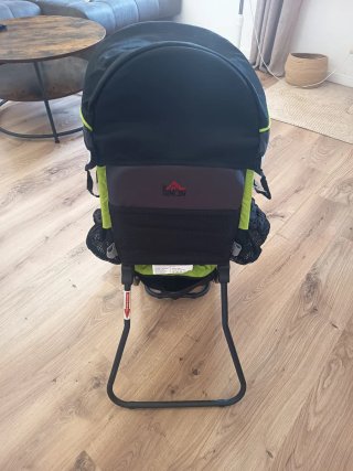 Mochila portabebés con capota y protector Homcom