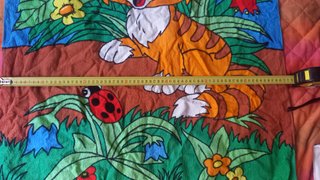 Telo mare con disegno gattino