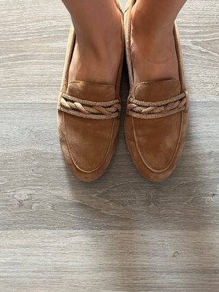 Mocasines Marco Tozzi ante desgastado