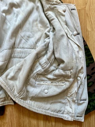 Parka Reversible SMW IIGM Blanco/Oak