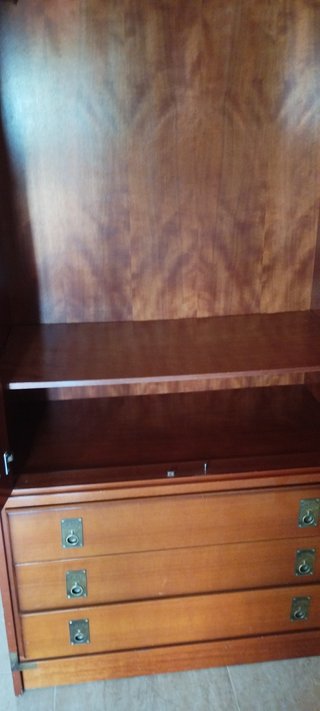 Dormitorio  juvenil, muebles de madera de fresno .