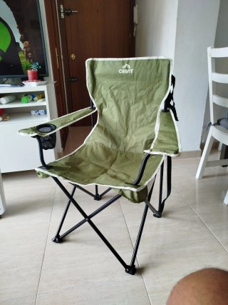 Silla de camping CRIVIT plegable