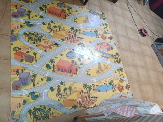Alfombra de juegos infantil ciudad