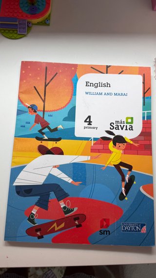 English, 4 Primary William and Marai : Más Savia