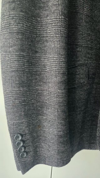 Chaqueta americana gris