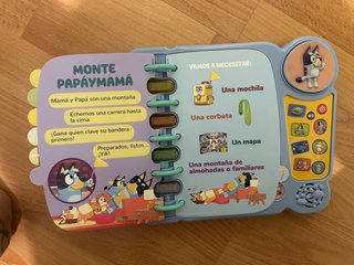 Libro interactivo bluey