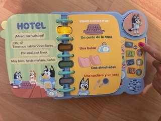 Libro interactivo bluey