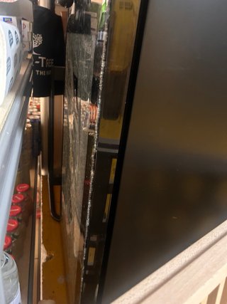 Vinoteca Climadiff grande, puerta cristal rota
