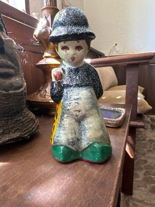 Pareja Cerámica Niños Holandeses Años 60