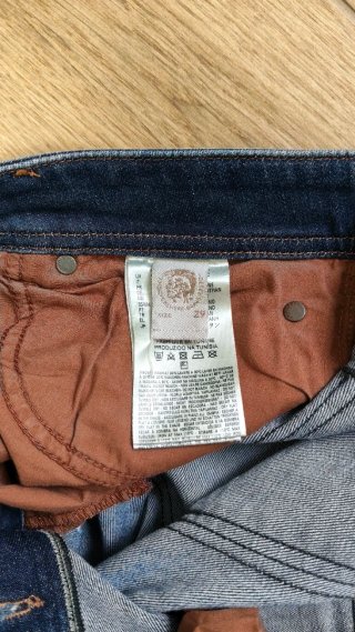 Jeans Diesel Uomo Blu