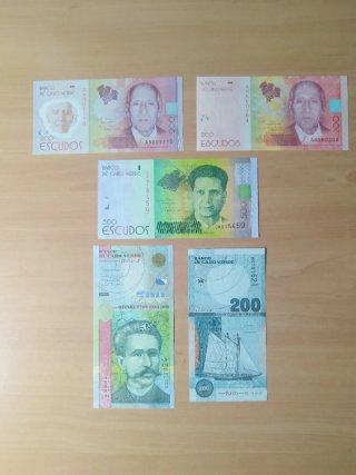 Billetes 🇨🇻 Cabo Verde 🇨🇻