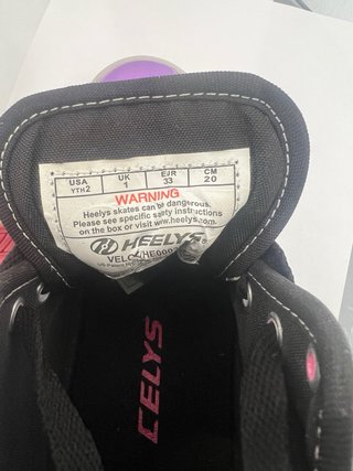 Heelys zapatillas con ruedas talla 33