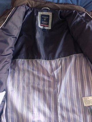 Cazadora acolchada Studio Classic Marrón Talla M