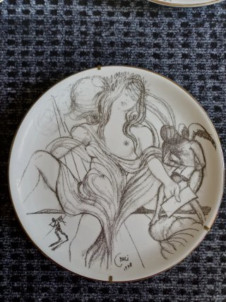 6 Piatti Salvador Dalì Collezione