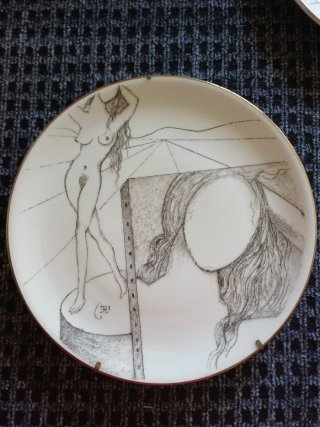 6 Piatti Salvador Dalì Collezione