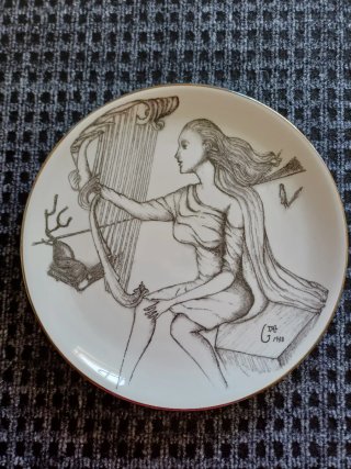 6 Piatti Salvador Dalì Collezione