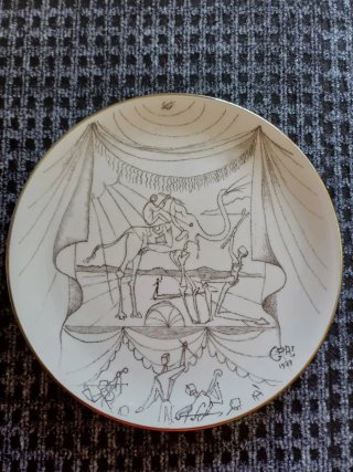 6 Piatti Salvador Dalì Collezione