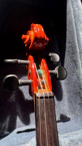 Violín3/4 STAGG con funda y resina Hidersine