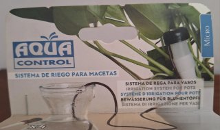 Aqua Control Sistema Riego Macetas 3+1