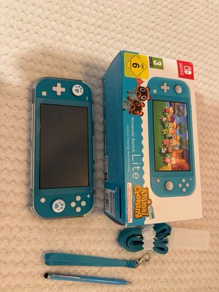 Nintendo Switch Lite Turquesa + Animal Crossing