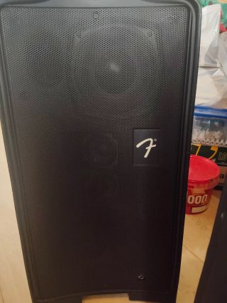 Equipo Sonido Fender Negro Completo