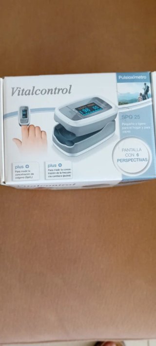 Pulsioxímetro para medir la concentración oxígeno