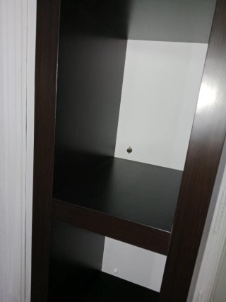 Estantería Librería Negra Ikea Madera Lack