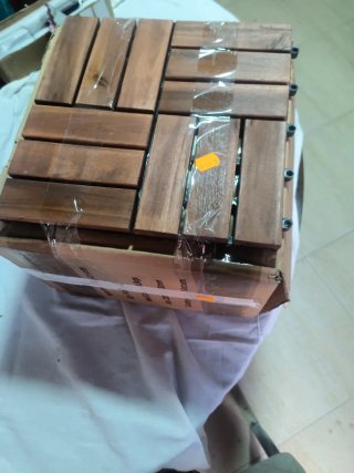 Set de 10 baldosas clic Alliste 12