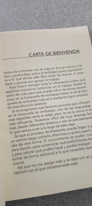 Nutriendo nuestra fertilidad