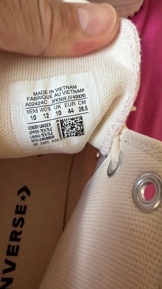 Converse Plataforma Rosas Talla 38