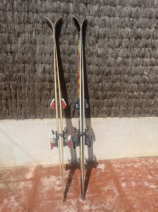 2 Pares de Esquís Tyrolia y K2