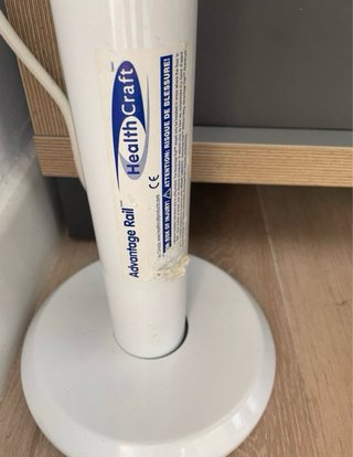 Barra de apoyo para baño