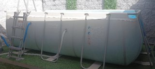 Piscina desmontable buen estado