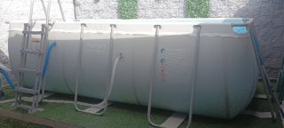 Piscina desmontable buen estado